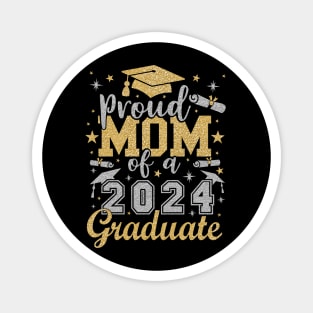 Mom Senior 2024 Proud Mom of a 2024 Graduate Magnet